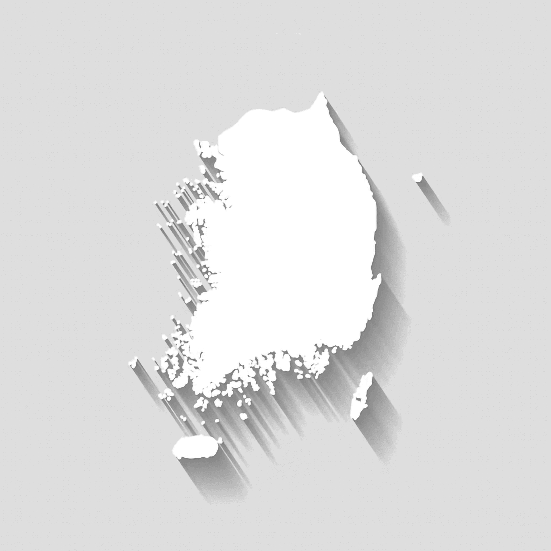 대한민국 전국 서비스 지도